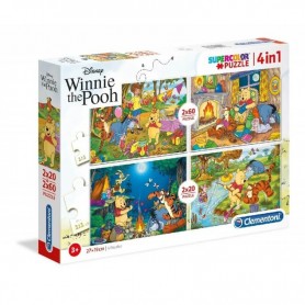 Puzzle Clementoni Disney Winnie the Pooh 2x20 + 2x60 Clementoni - 1