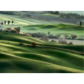 Puzzle Clementoni colline toscane da 500 pezzi Clementoni - 1