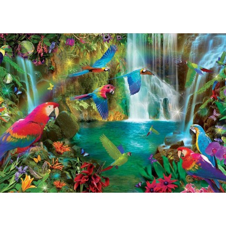 Puzzle Educa pappagalli tropicali di 1000 pezzi Puzzles Educa - 1