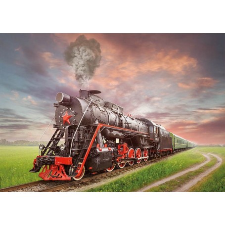 Puzzle Educa locomotiva a vapore da 2000 pezzi Puzzles Educa - 1