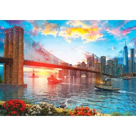 Art Puzzle 1000 pezzi tramonto a New York Art Puzzle - 1