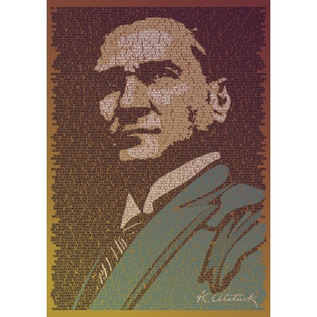 Art Puzzle Ataturk et Conference di 1000 pezzi Art Puzzle - 1