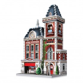 Puzzle 3D Wrebbit 3d Urban Collection Stazione dei Pompieri da 285 pezzi Wrebbit 3D - 1