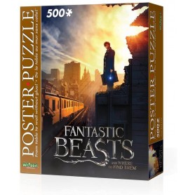 Puzzle Wrebbit 3d 500 pezzi New York Fantastic Animals Wrebbit 3D - 1