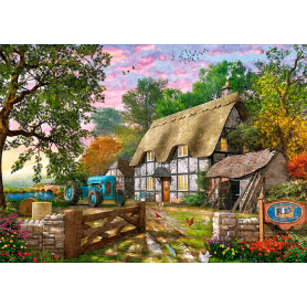 Puzzle Falcon la cabina degli agricoltori da 1000 pezzi Falcon - 1