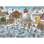 Puzzle Jumbo giochi invernali da 1000 pezzi Jumbo - 1