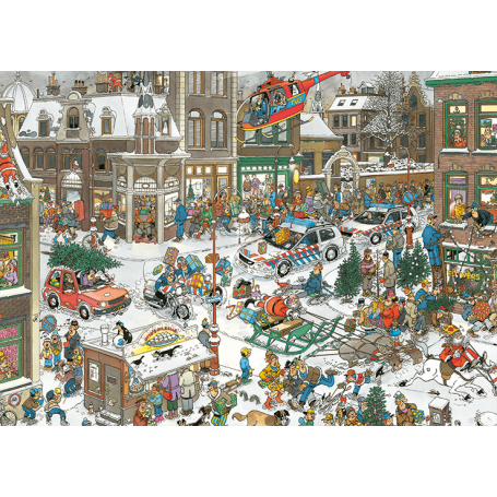 Puzzle Jumbo Natale di 1000 Pezzi Jumbo - 1