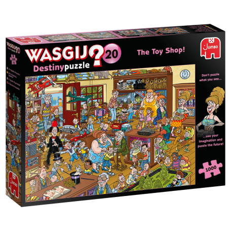 Puzzle Jumbo Wasgij Destiny Il negozio di toy da 1000 pezzi Jumbo - 1