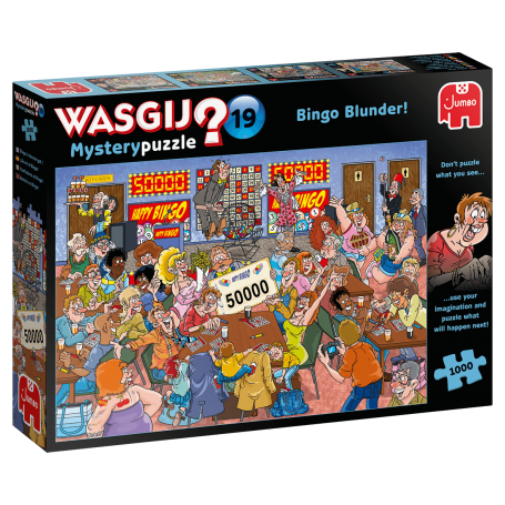 Puzzle Jumbo errore del mistero di Wasgij nel bingo di 1000 pezzi Jumbo - 1
