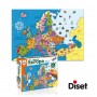Puzzle Diset paesi europei 125 pezzi Diset - 2