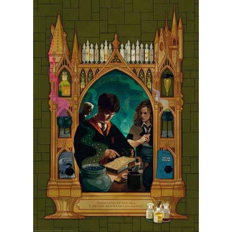 Puzzle Ravensburger Harry Potter e il principe meticcio 1000 pezzi Ravensburger - 1