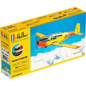 Saab 91 Safir - Starter Kit - Aeromodello - Heller Heller - 1