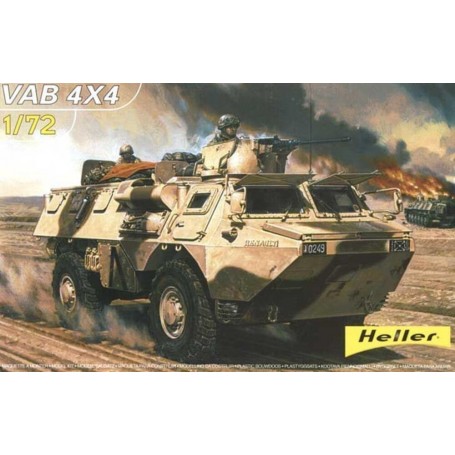 Truppe di trasporto VAB 4x4 - modellismo carri armati - Heller Heller - 1