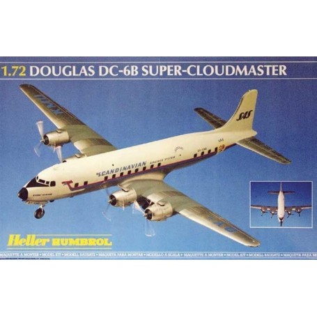 DC-6 Super Cloudmaster - Aeromodello - Heller Heller - 1