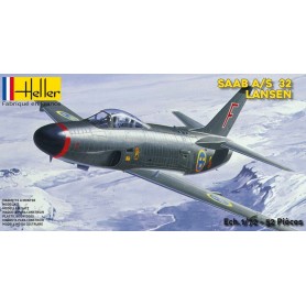 Saab 32 Lansen - Aeromodello - Heller Heller - 1