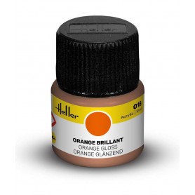 Vernice acrilica arancione brillante 018 Heller - 1