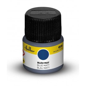Vernice acrilica Matte Blue 025 Heller - 1