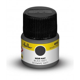 Vernice acrilica Nero Opaco 033 Heller - 1