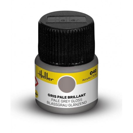 Luminosità vernice acrilica grigio pallido 040 Heller - 1
