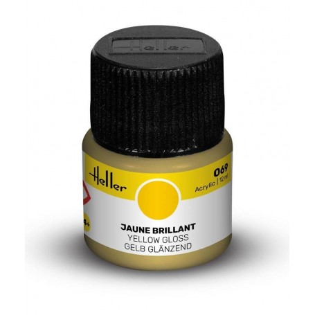 Vernice acrilica giallo brillante 069 Heller - 1