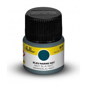 Pittura acrilica Navy Blue Matte 077 Heller - 1