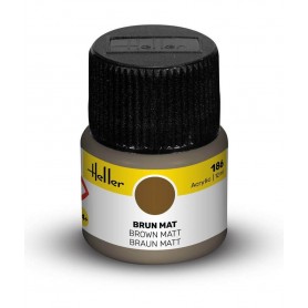 Vernice acrilica marrone 186 Heller - 1