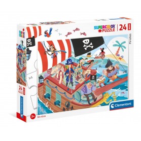 Puzzle Clementoni Pirati Maxi 24 pezzi Clementoni - 1