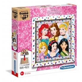 Puzzle Clementoni incornicia principesse Disney 60 pezzi Clementoni - 1
