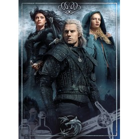 Puzzle Clementoni The Witcher 2 di 1000 pezzi Clementoni - 1