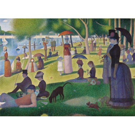 Puzzle Clementoni domenica pomeriggio sull'isola della Grande Jatte 1000 pezzi Clementoni - 1