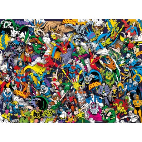 Puzzle Clementoni Impossible DC Comics 1000 Pieces 
