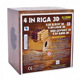 Gioco classico 4 in 3D Stripe Logica Giochi - 1