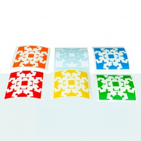 Adesivo Gear Cube 3x3 Kubekings - 1