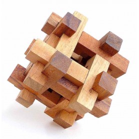 Rompicapo In Legno - Cage Logica Giochi - 2