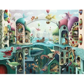 Puzzle Ravensburger se il pesce potesse camminare 2000 pezzi Ravensburger - 1