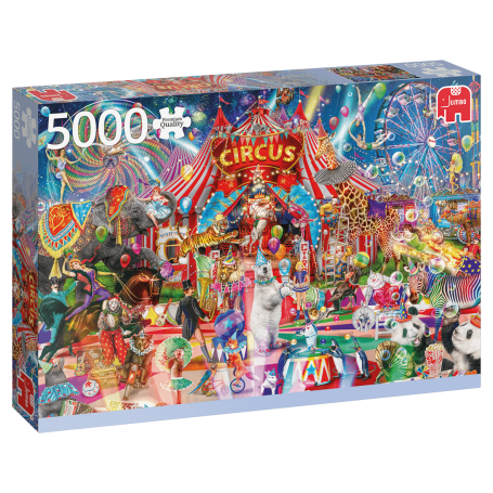 Puzzle Jumbo una notte nel circo dei 5000 pezzi Jumbo - 1