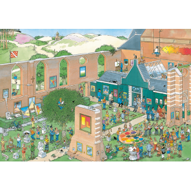 Puzzle Jumbo 2000 Pezzi Mercato d'Arte Jumbo - 1