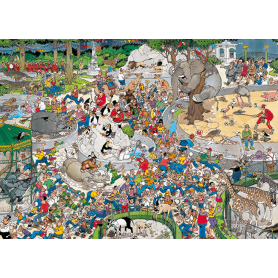 Puzzle Jumbo Lo zoo di 1000 pezzi Jumbo - 1