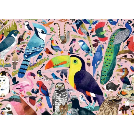 Puzzle Ravensburger Pájaros Increíbles de 1000 Piezas Ravensburger - 1