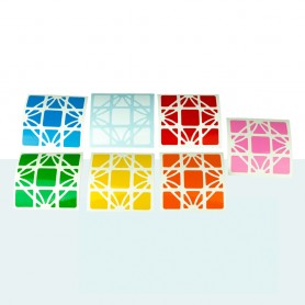 Adesivi Z per FangShi LimCube 3x3 Dreidel Kubekings - 1