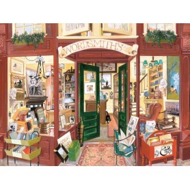 Puzzle Ravensburger Libreria Wordsmith 1500 pezzi Ravensburger - 1