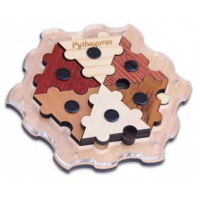 Rompicapo In Legno - Pythagoras - Logica Giochi