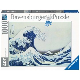 Puzzle Ravensburger La grande onda di Kanagawa 1000 pezzi Ravensburger - 1
