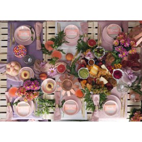 Puzzle Ravensburger Colazione tardiva 1000 pezzi Ravensburger - 1