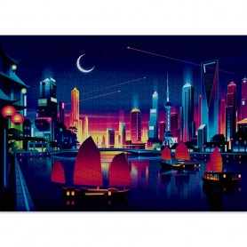 Puzzle cloudberries Skyline di 1000 pezzi Cloudberries - 1