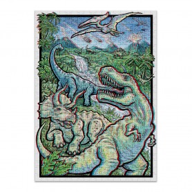 Puzzle cloudberries Dinosaurs 500 pezzi effetto 3D Cloudberries - 1