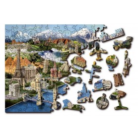 Puzzle Wooden City Parametri di riferimento Wooden City - 1