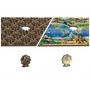 Puzzle Wooden City Mappa degli animali del regno Wooden City - 3