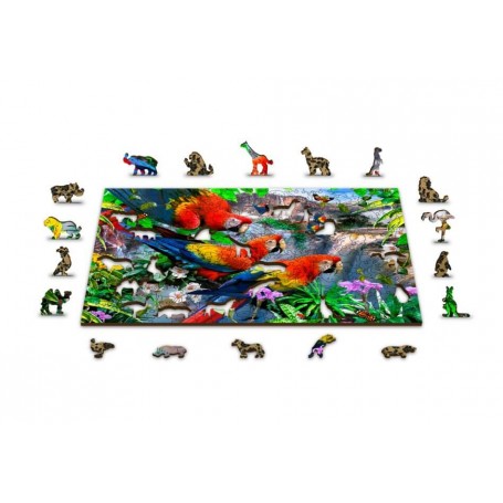 Puzzle HUADADA 1000 Pezzi Morning Town Per Adulti E Ragazzi - Nuovo Sigillato