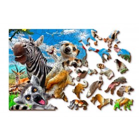 Puzzle Wooden City Benvenuti in Africa Wooden City - 1